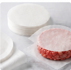 Discos separadores para hamburguesas